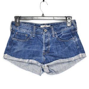 Hollister Acid Wash Jean Shorts Sz 5 27 Waist